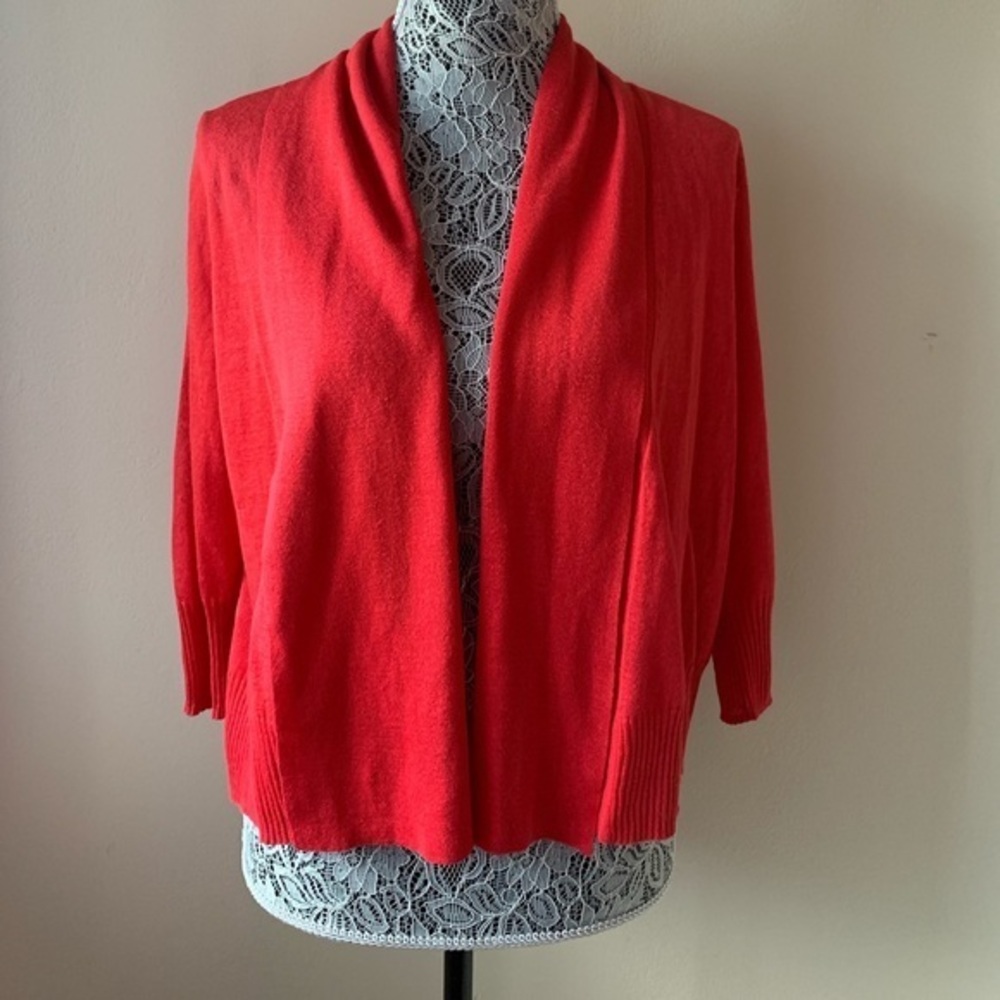 Elie Tahari Silk/Linen blend bolero size XS